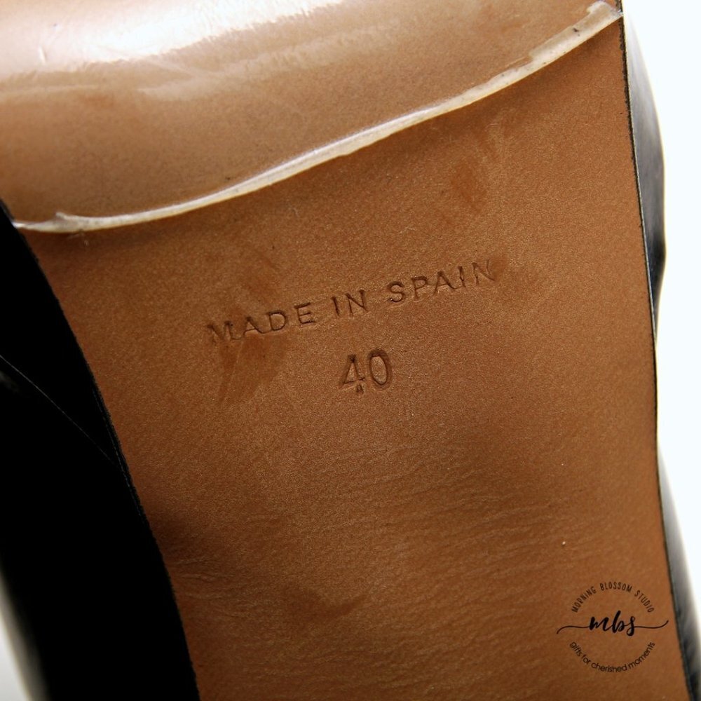 NWT Jonak Paris Mary Jane Block Heels Leather‎ Platform - Picture 13 of 15